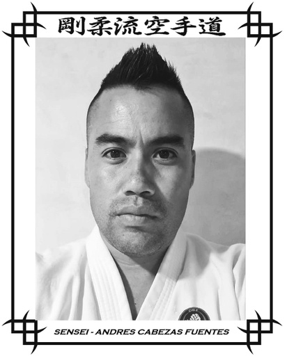 Sensei Andres Cabezas Fuentes
