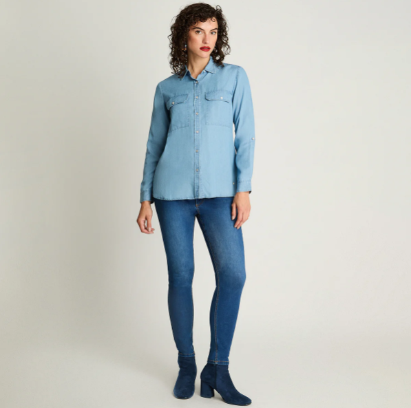 BLUSA LYOCELL DENIM
