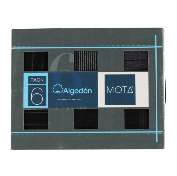 CALCETIN CORTO PACK 6 MT21147